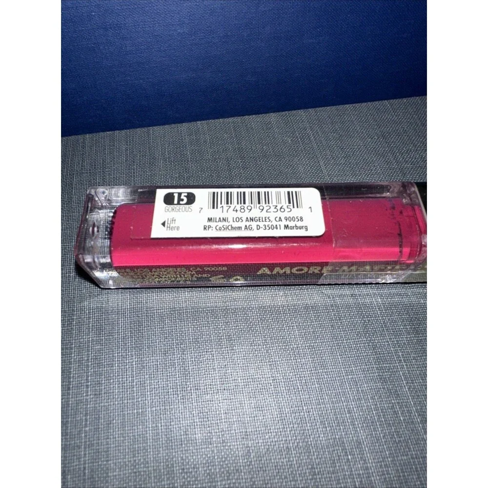 MILANI Amore Matte Lip Creme 15 Gorgeous, rich deep red wine FACTORY SEALED